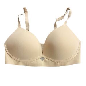 Maidenform tan tshirt bra size 32DD